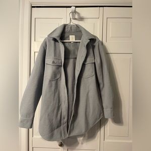Baby Blue Shacket